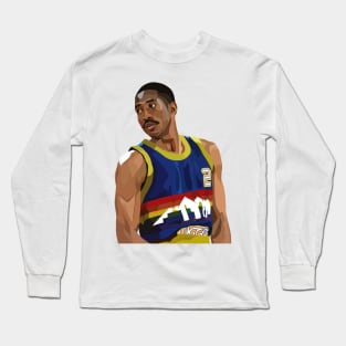 Alex English of the Denver Nuggets Long Sleeve T-Shirt